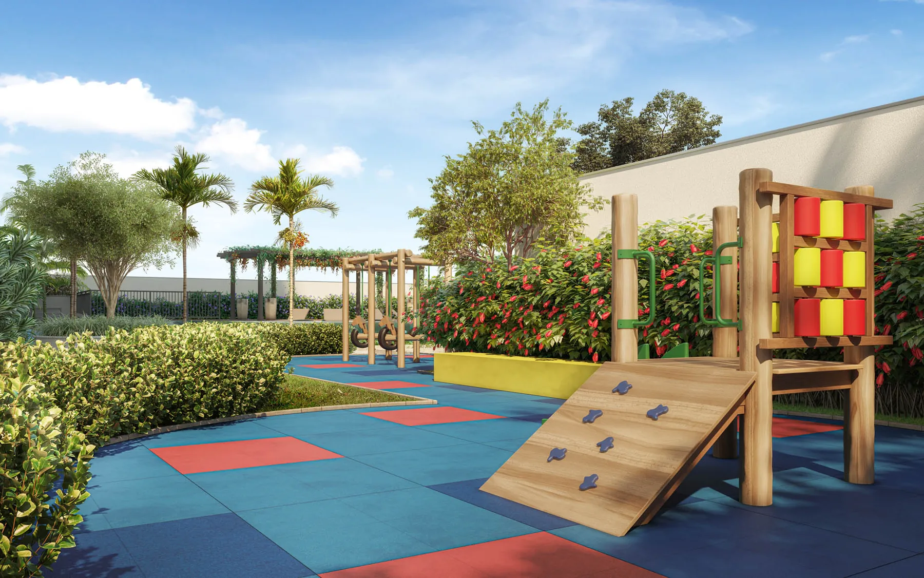 Yard Cambuí Campinas — playground infantil do condomínio no Cambuí, em Campinas