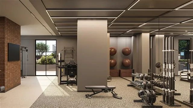 Belgravia Campinas — espaço fitness de musculação do condomínio