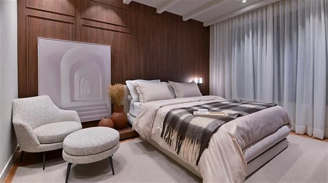 Belgravia Campinas — suíte master do apartamento de alto padrão em Campinas