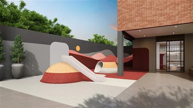 Belgravia Campinas — playground infantil do condomínio em Campinas