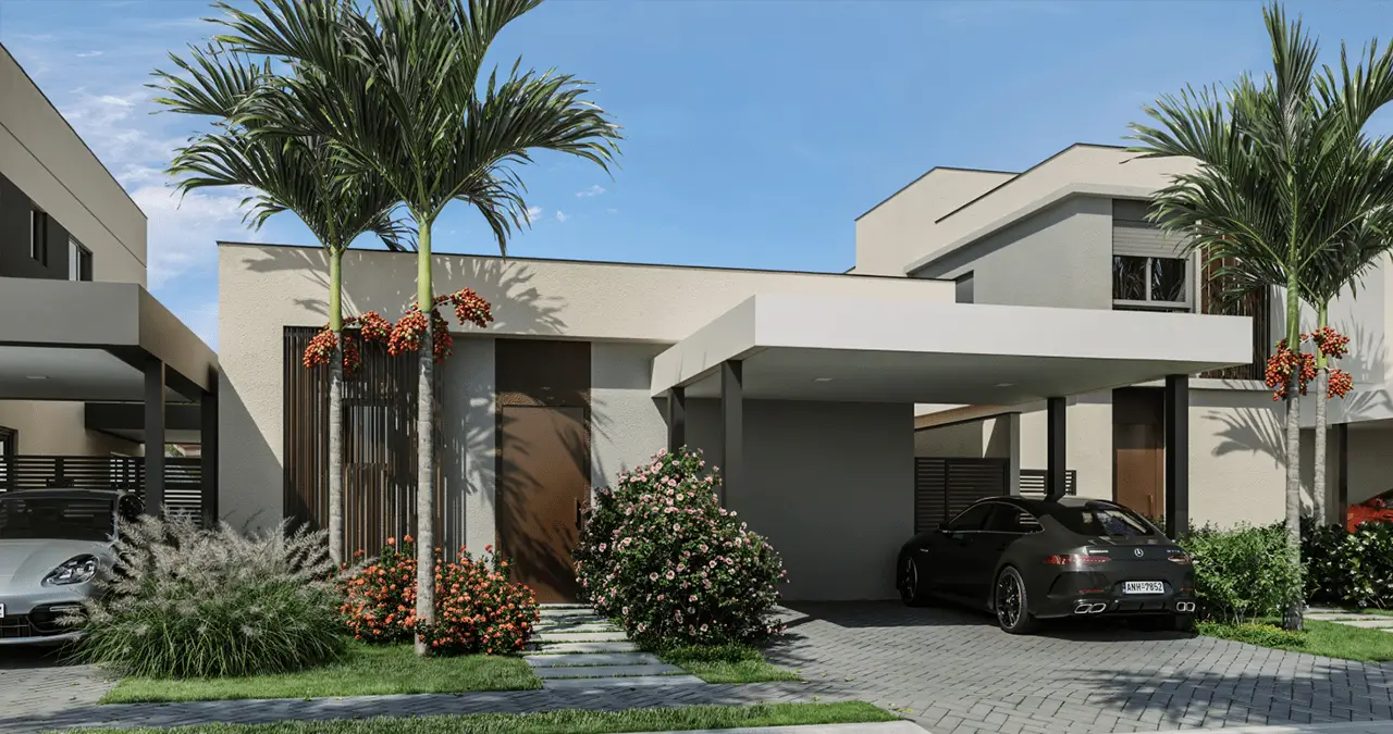 Casa Bella Parque Alphaville Campinas — Casa Vereda de 137 m² com 3 suítes, casa térrea