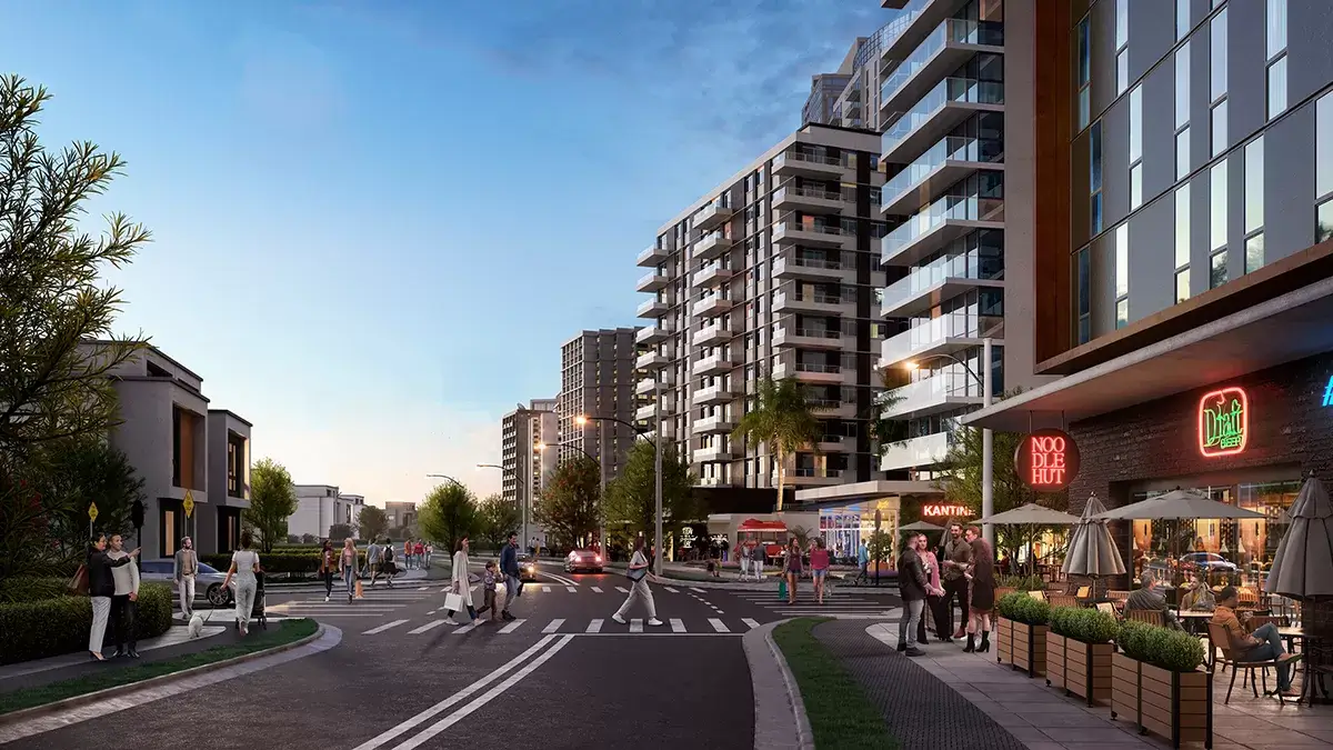Universo Riva Campinas — boulevard comercial do bairro planejado Parque Alphaville, em Campinas/SP