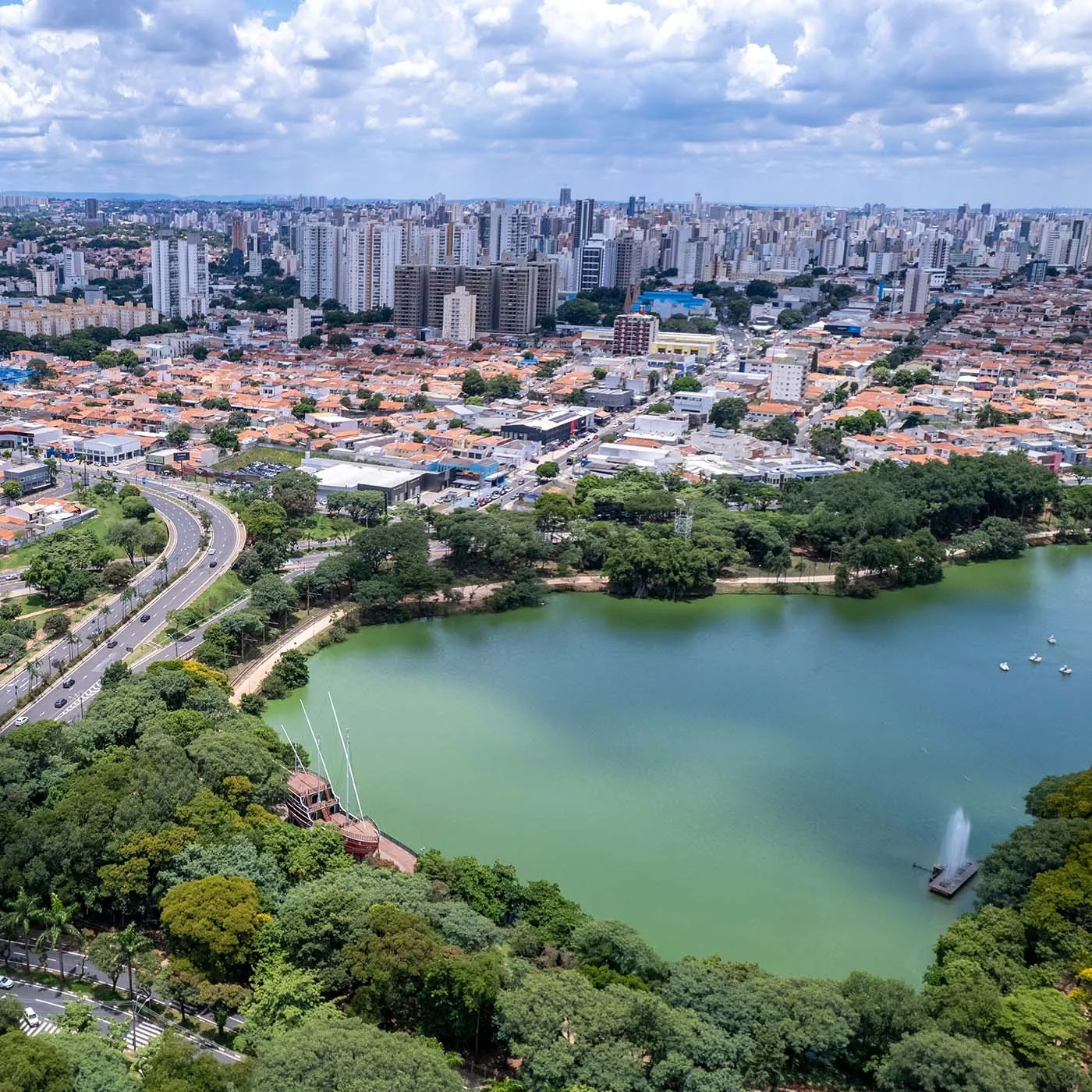 Yard Cambuí Campinas — Lagoa do Parque Taquaral próxima ao empreendimento em Campinas